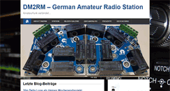 Desktop Screenshot of dxham.de